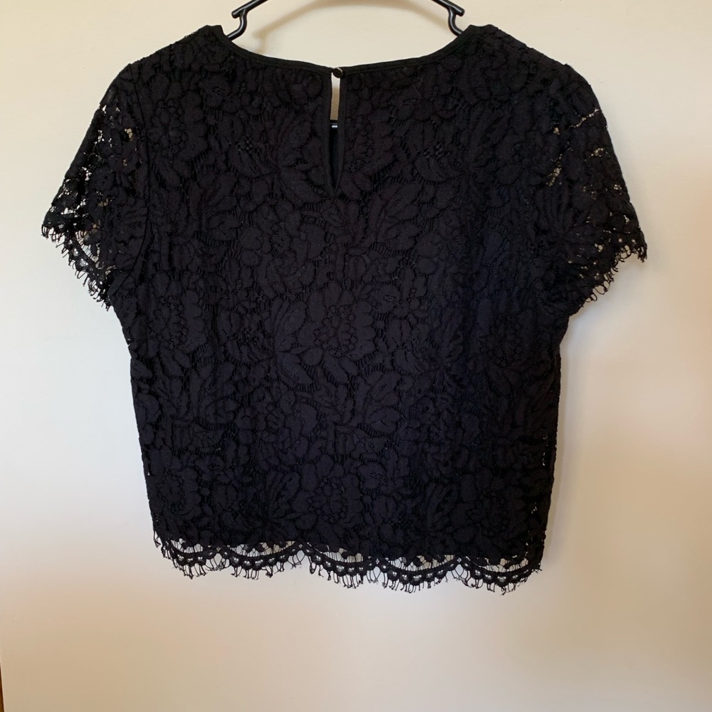 Black Lace Top